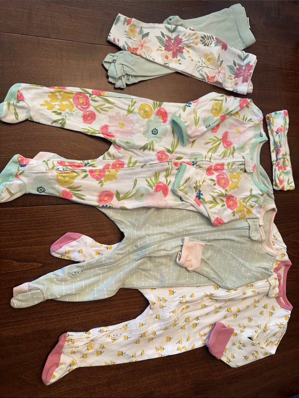 Cloud Island Footed Pajama and Pants Set